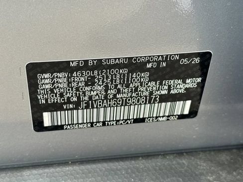New 2026 Subaru WRX Premium AWD/4WD image 23