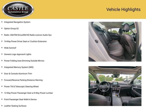Used 2021 Genesis G70 2.0T w/ Elite Package AWD/4WD image 3
