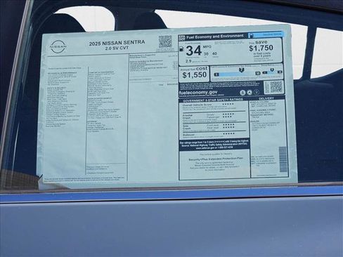 New 2025 Nissan Sentra SV image 16