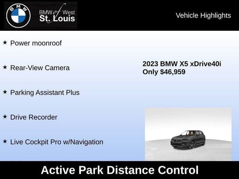 Used 2023 BMW X5 xDrive40i w/ Climate Comfort Package image 61