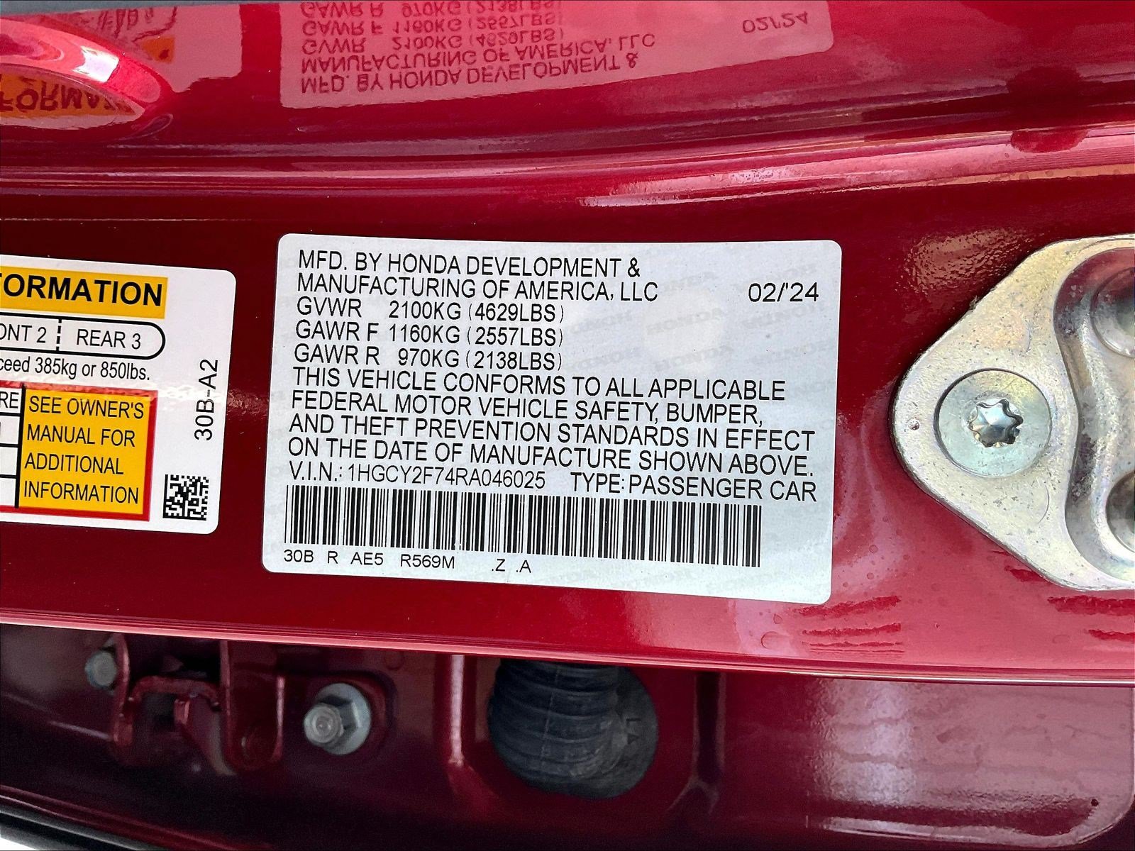 Used 2024 Honda Accord Sport image 18