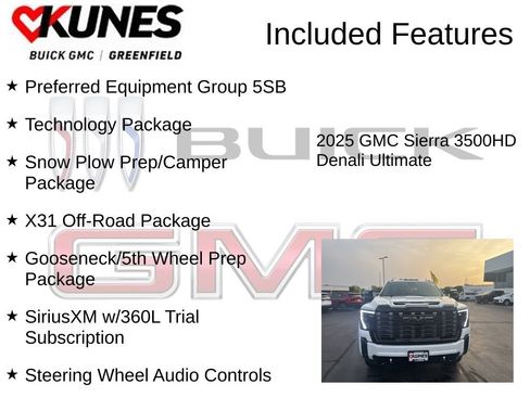 New 2025 GMC Sierra 3500 Denali Ultimate image 3