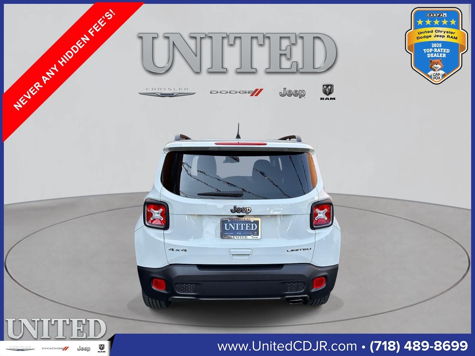 Used 2020 Jeep Renegade Limited AWD/4WD image 4