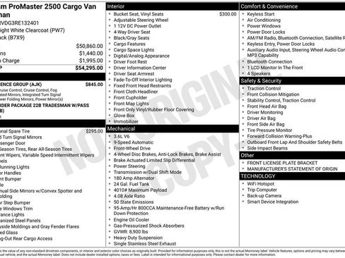 Used 2024 RAM ProMaster 2500 w/ Convenience Group FWD image 22