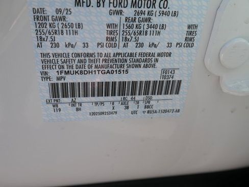 New 2026 Ford Explorer Active image 28