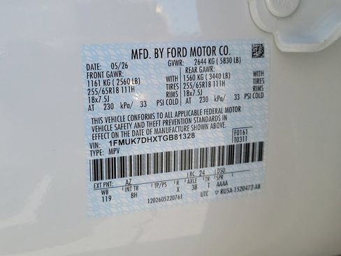 New 2026 Ford Explorer Active RWD image 29