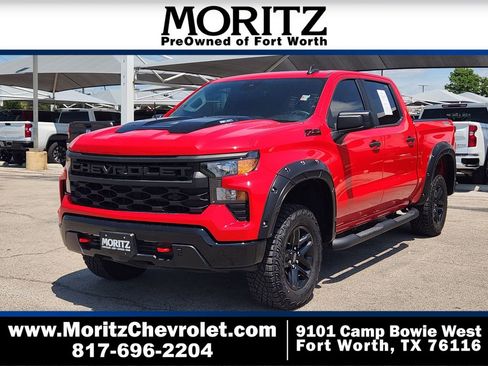 Certified 2025 Chevrolet Silverado 1500 Custom Trail Boss AWD/4WD image 1
