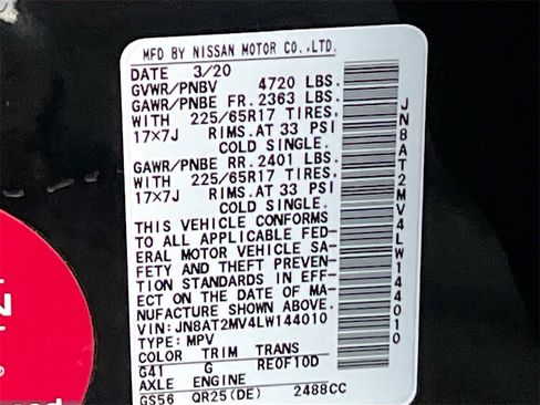 Used 2020 Nissan Rogue SV image 31