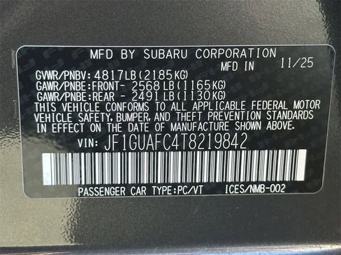 New 2026 Subaru Impreza 2.0i Sport image 21