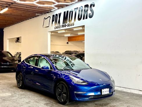 Used 2020 Tesla Model 3 Long Range AWD/4WD image 1