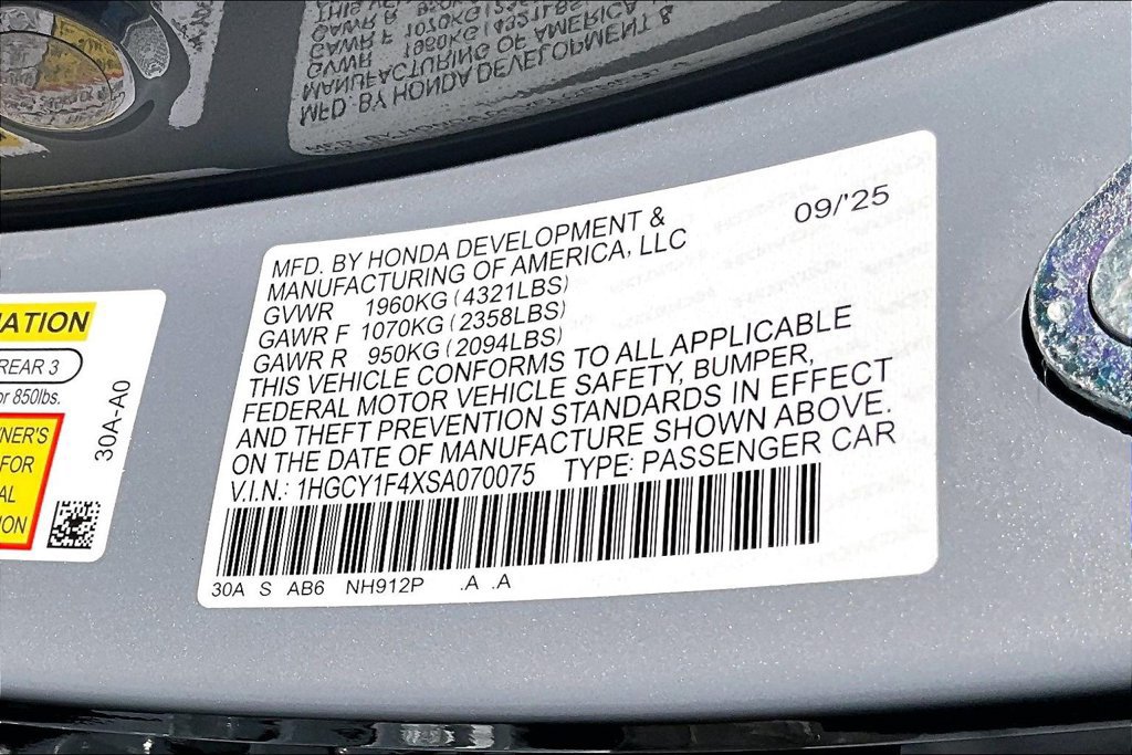 Used 2025 Honda Accord SE image 16
