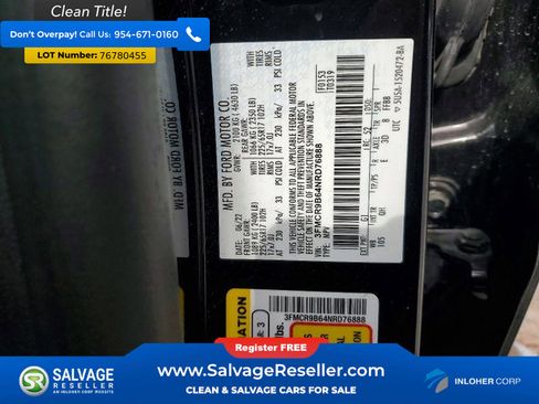 Used 2022 Ford Bronco Sport Big Bend w/ Convenience Package AWD/4WD image 16
