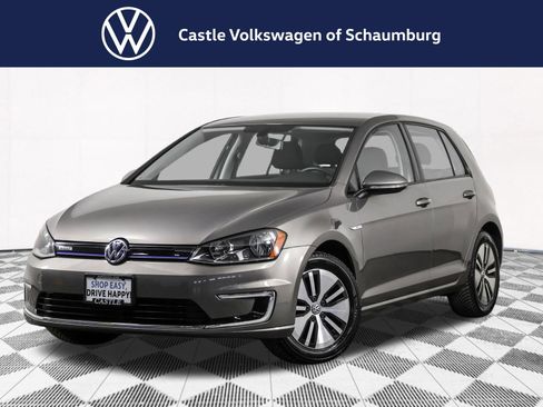 Used 2016 Volkswagen e-Golf SE w/ DC Fast Charging Package FWD image 1