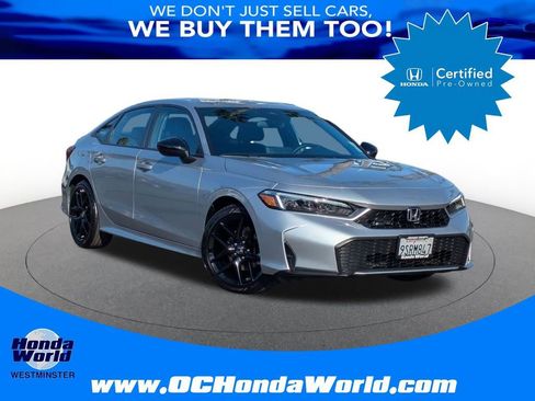 Certified 2025 Honda Civic Sport image 1