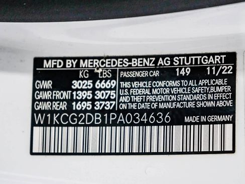 Certified 2023 Mercedes-Benz EQS 450+ Sedan image 28