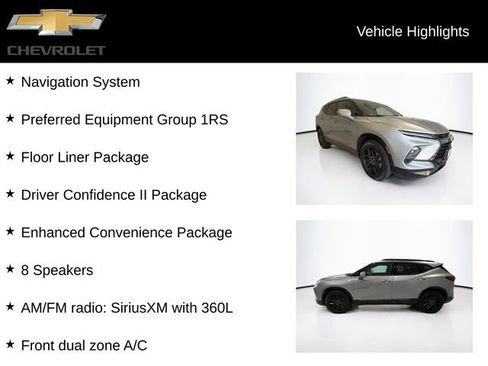 Used 2025 Chevrolet Blazer RS w/ Driver Confidence II Package AWD/4WD image 5