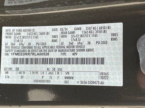 Used 2024 Ford Bronco Raptor w/ Interior Carbon Fiber Pack 6 image 37