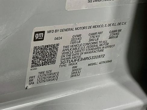Used 2024 GMC Sierra 1500 AT4X AWD/4WD image 23