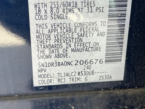 Certified 2022 Nissan Pathfinder SV image 30