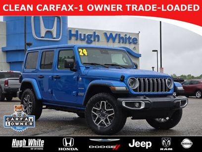 Used 2024 Jeep Wrangler Unlimited Sahara w/ Technology Group