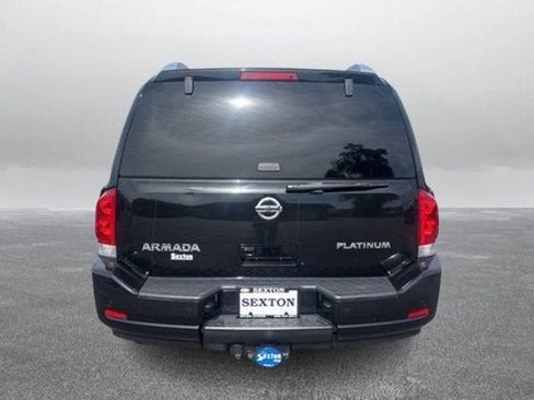 Used 2015 Nissan Armada Platinum w/ 2nd Row Captain Seat Package AWD/4WD image 9