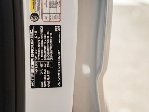 Used 2023 Fisker Ocean Extreme AWD/4WD image 36