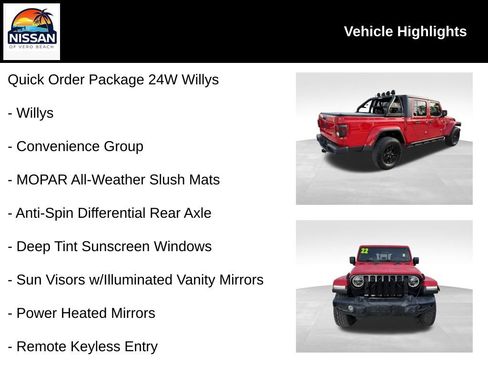 Used 2022 Jeep Gladiator Willys image 19