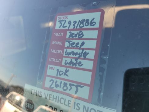 Used 2018 Jeep Wrangler Unlimited Sport S AWD/4WD image 10