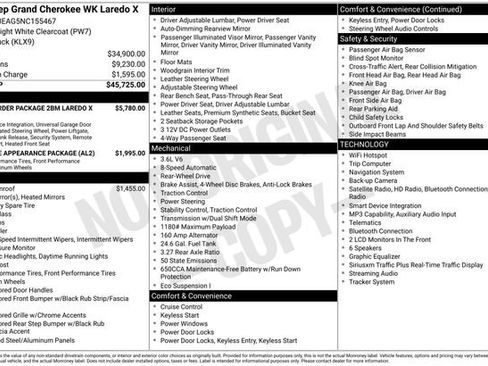 Used 2022 Jeep Grand Cherokee Laredo X RWD image 38