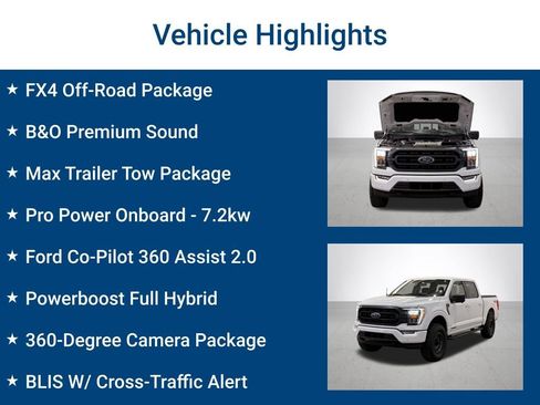 Used 2021 Ford F150 XLT w/ Equipment Group 302A High AWD/4WD image 3
