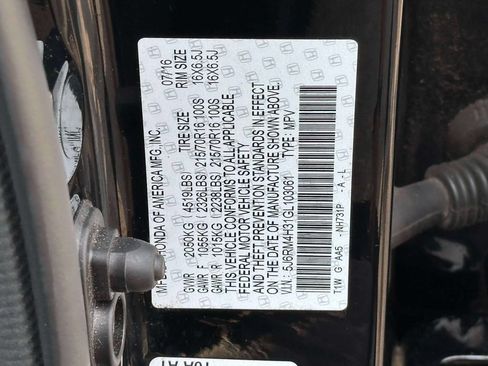 Used 2016 Honda CR-V LX image 14