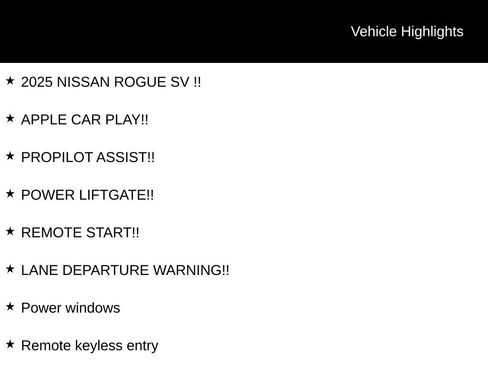 Certified 2025 Nissan Rogue SV image 6