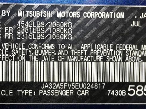 Used 2014 Mitsubishi Lancer Evolution MR image 47