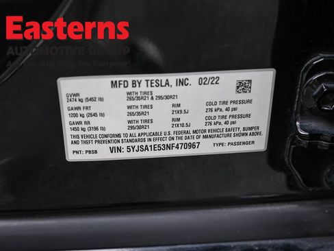 Used 2022 Tesla Model S AWD/4WD image 33