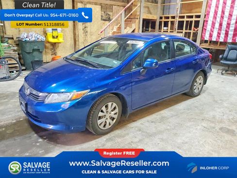 Used 2012 Honda Civic LX image 1