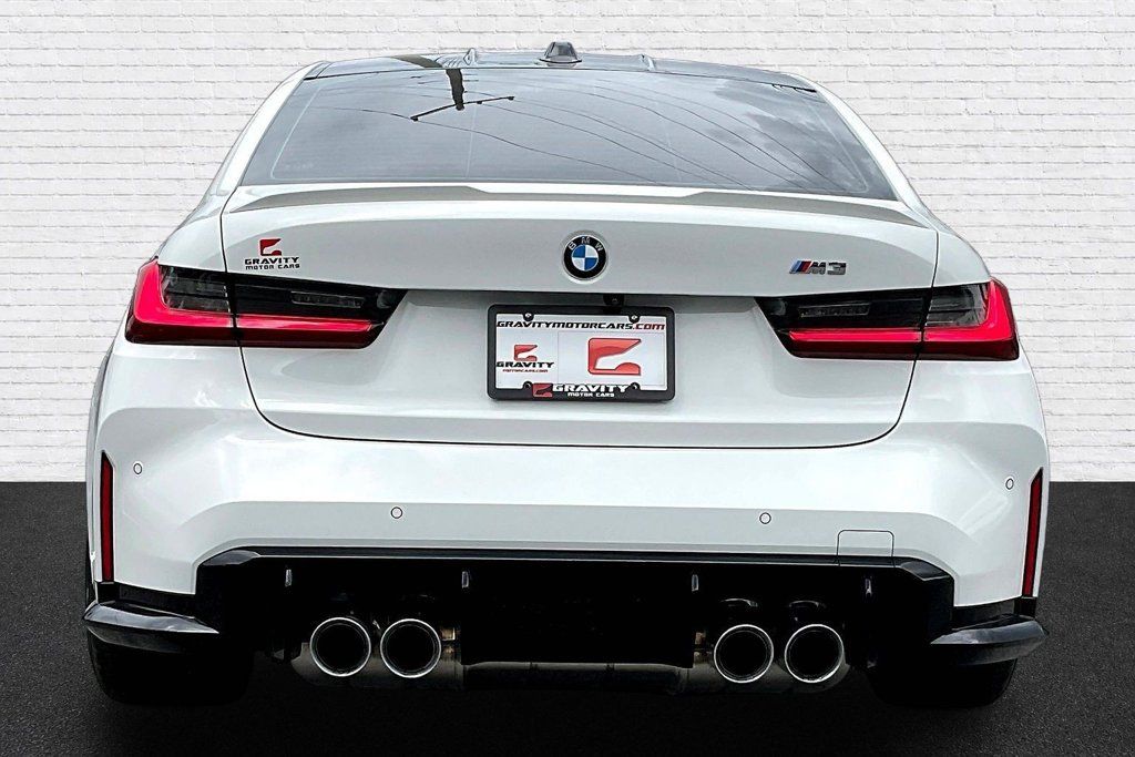 Used 2025 BMW M3 w/ Parking Assistance Package RWD image 5