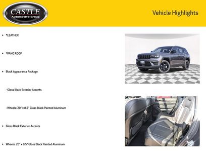 New 2025 Jeep Grand Cherokee Limited w/ Black Appearance Package