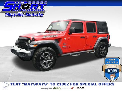 Used 2018 Jeep Wrangler Unlimited Sport S AWD/4WD image 1