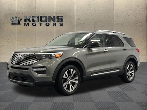 Used 2020 Ford Explorer Platinum w/ Premium Technology Package image 1