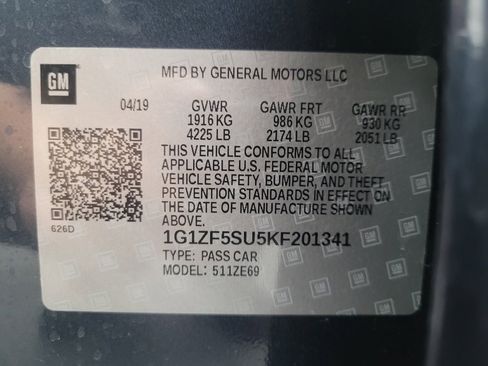 Used 2019 Chevrolet Malibu Hybrid FWD image 33