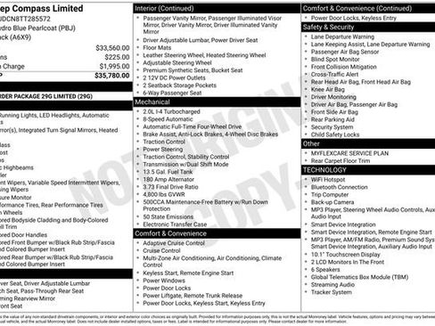 New 2026 Jeep Compass Limited AWD/4WD image 2