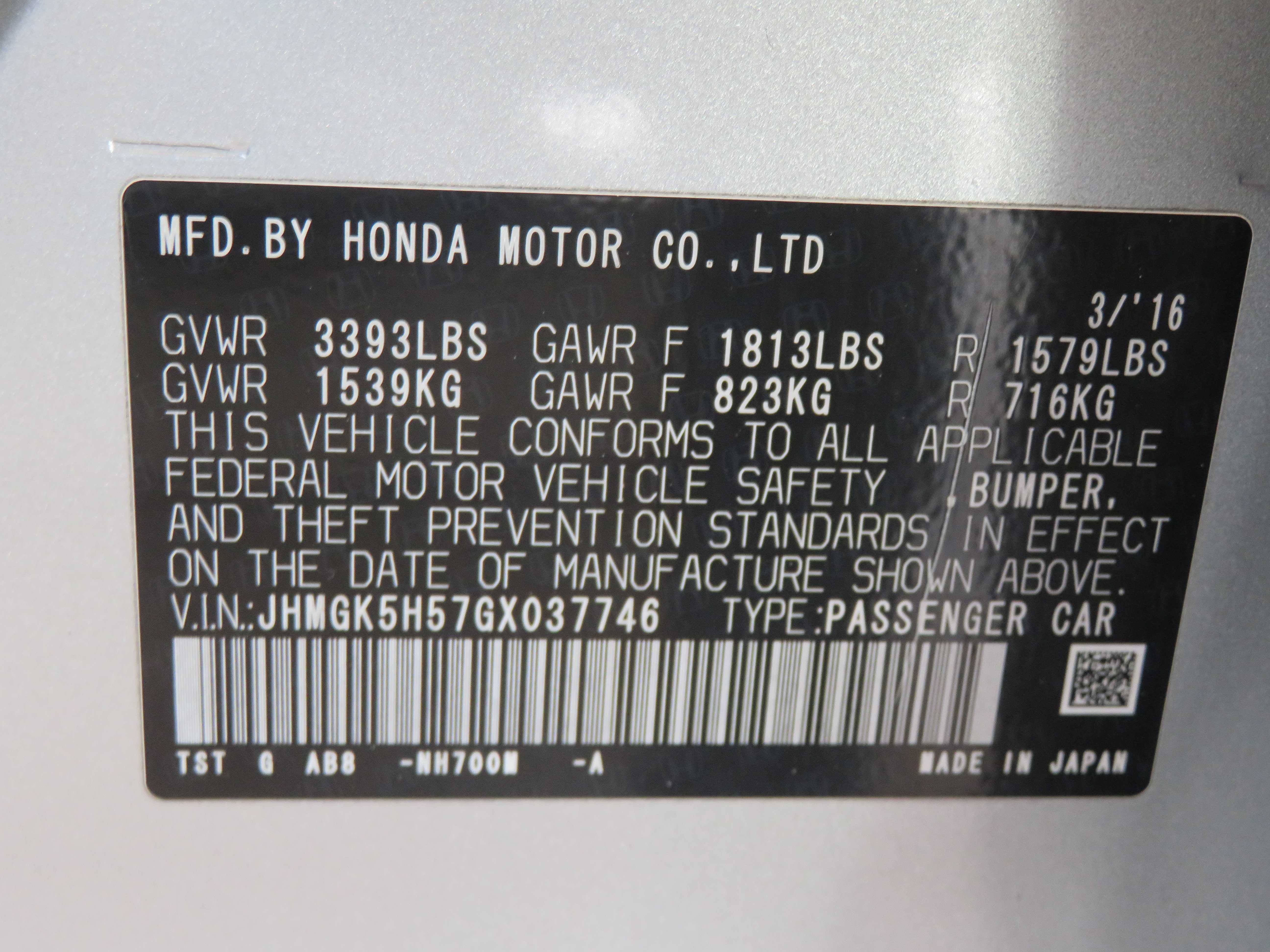 Used 2016 Honda Fit LX image 69
