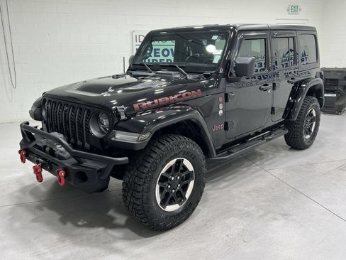 Used 2022 Jeep Wrangler Unlimited Rubicon w/ Steel Bumper Group AWD/4WD image 4