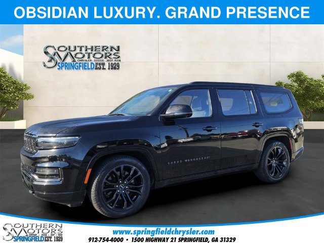 Used 2023 Jeep Grand Wagoneer Series III w/ Rear Seat Video Group 1 AWD/4WD image 1