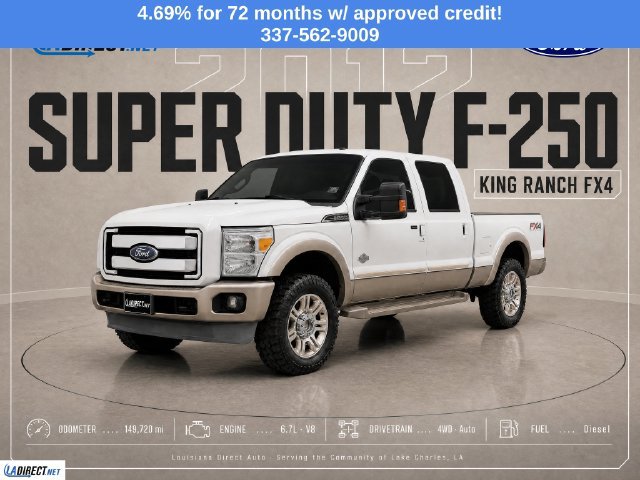 Used 2012 Ford F250 King Ranch w/ FX4 Off Road Pkg AWD/4WD image 1