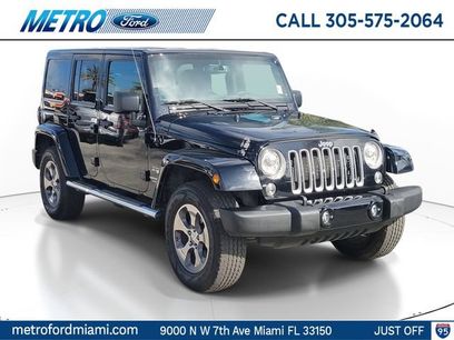 Used 2017 Jeep Wrangler Unlimited Sahara w/ Mopar Chrome Edition Group