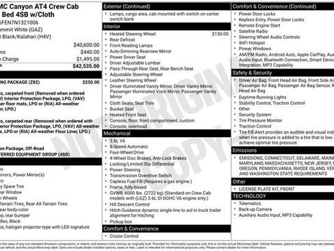 Used 2022 GMC Canyon AT4 w/ Trailering Package image 3