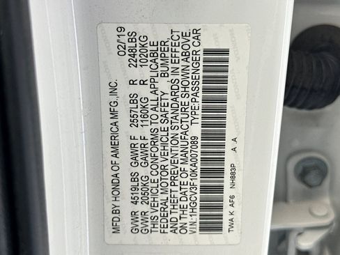 Used 2019 Honda Accord Hybrid image 19