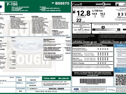 Used 2024 Ford F150 Lariat w/ Equipment Group 502A High AWD/4WD image 10