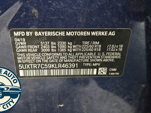 Used 2019 BMW X3 sDrive30i w/ Driving Assistance Package RWD image 26